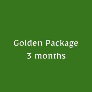 Golden Package (3 months)