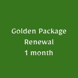 Golden Package Renewal (1 month)